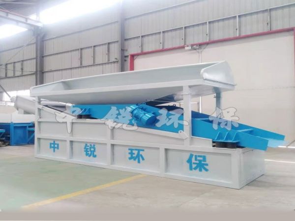 振動(dòng)式砂石分離機(jī)工作原理